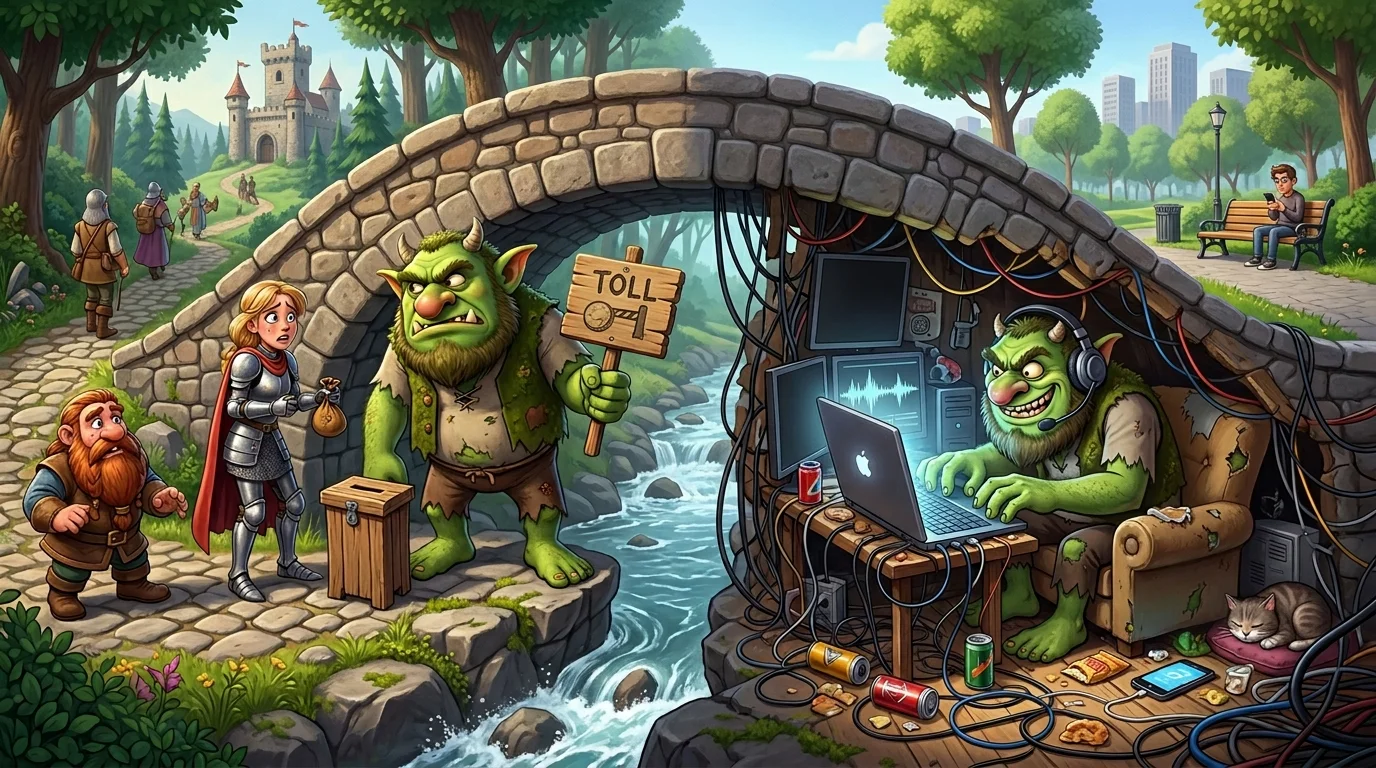 Bridge Troll Meaning in Different Contexts