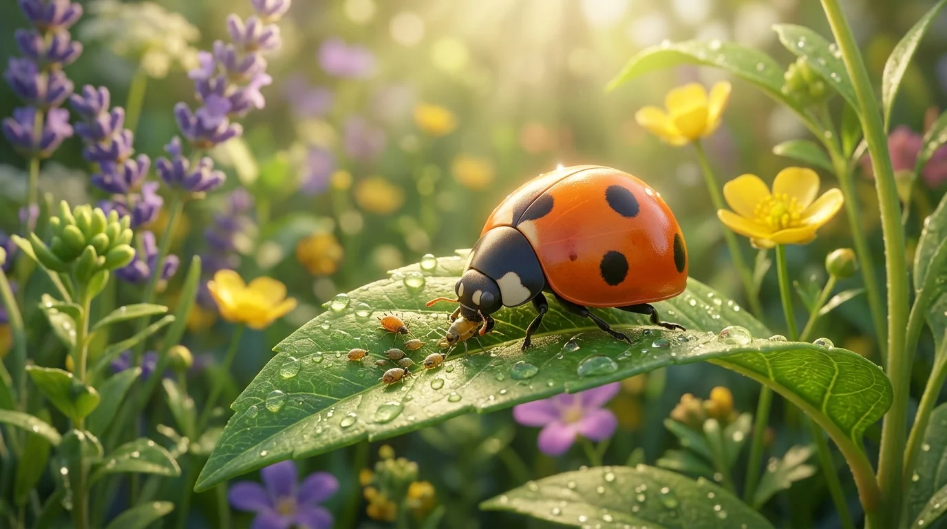 Orange Ladybug Meaning in Nature