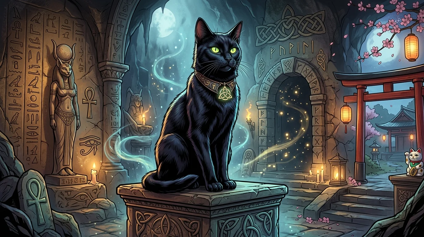 Black Cat Spiritual Meaning in Different Cultures