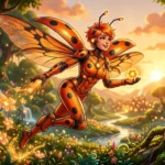 orange ladybug meaning