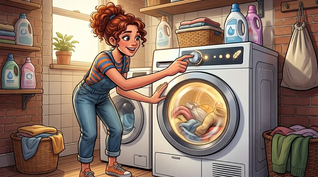 tumble dry low meaning