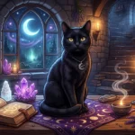 black cat spiritual meaning