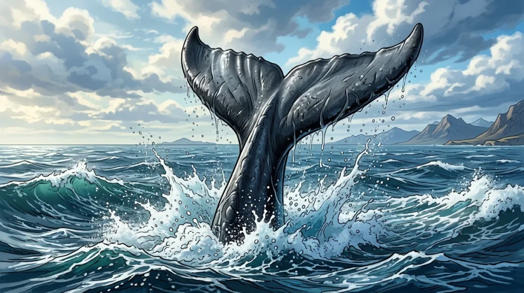 whale tail meaning